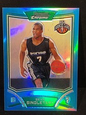 SEAN SINGLETARY 2008-09 Bowman Chrome BLUE REFRACTOR Rookie Card #142 Ser #d /99
