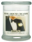 Premium 100% Soy Candle - 12 oz. Status Jar - Black Tie