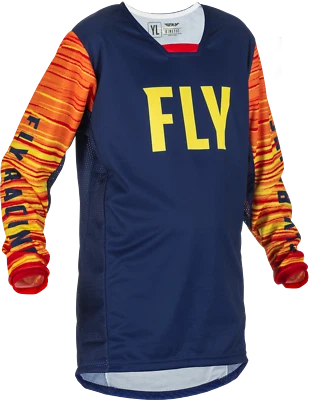 Camiseta deportiva de motocross Fly Racing juvenil Kinetic Rebel Wave MX/ATV/BMX '22 Foto 1 de 2