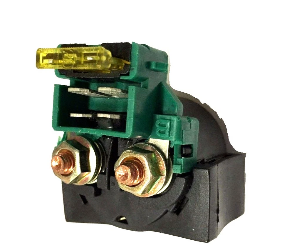 FELLERS SMALL ENGINES STARTER SOLENOID RELAY 4 PIN CONNECTOR W/ 1 FUSE 20AMP 200CC 225CC 250CC