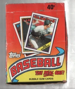 1988 TOPPS Baseball Wax Box FACTORY SEALED 36 PACKS  - VIEW OUR OTHER BOXES - Picture 1 of 1