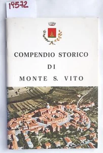 Riedizione 1979 Compendio storico di Monte San Vito A. Massa Cannes 1877 - Imagen 1 de 5