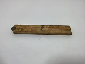 Vintage Stanley Folding Ruler No 68 - Picture 1 of 7