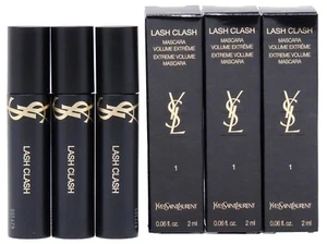 YSL Yves Saint Laurent Lash Clash Mascara Volume Extreme Travel 0.06 oz set x 3 - Picture 1 of 4