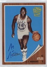 2005-06 Topps 1952 Style Fan Favorites Auto Al Attles #FFA-AAT Auto HOF
