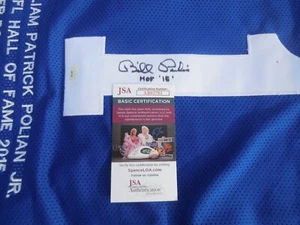 Bill Polian General Manager signed Indianapolis Colts STATS jersey HOF JSA COA - Picture 1 of 4