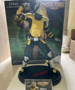 PCS Mortal Kombat CYRAX Estatua Resina Figura Modelo Pintado Coleccionable - Imagen 1 de 3