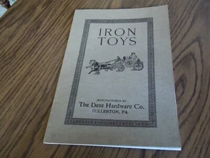 1920s?? Dent Hardware Co. Cast Iron Toys Catalog Fullerton PA - Great reference - Picture 1 of 18