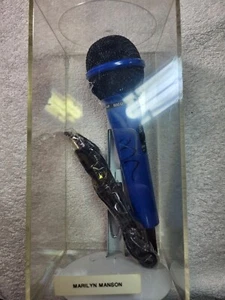 Marilyn Manson Signed Microphone - Picture 1 of 7
