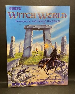 REVIEW COPY! Witch World Roleplaying Guide In Andre Norton's World Steve Jackson - Picture 1 of 14