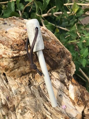 Afilador de campo de cerámica hecho a mano genuino ciervo 3/8" (3) Foto 1 de 3