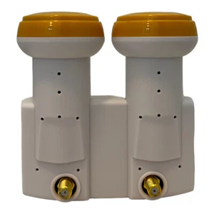 Doppel LNB DIGITAL Twin Monoblock Astra Hotbird 6,2 Grad HD 2 Teilnehmer UHD SAT - Bild 1 von 8