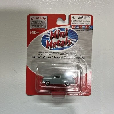 CMW Mini-Metals 30290 HO-Scale 1953 Ford Courier Sedan Delivery - Glacier Blue - Image 1 of 2