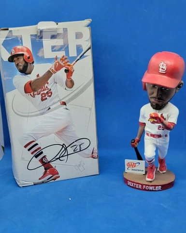 DEXTER FOWLER 4-21-18 Bobblehead St. Louis Cardinals Cover