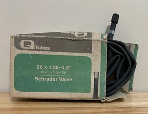 Bicycle Inner Tube Q Tubes Schrader Valve 20x1.25-1.5" ISO 32/40-406 Brand New - Picture 1 of 2