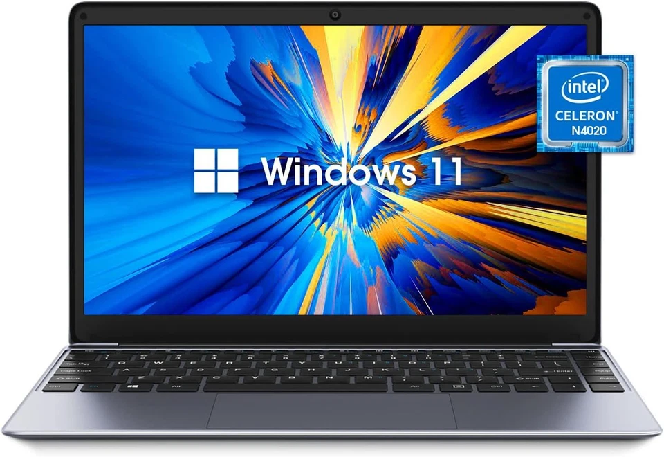 CHUWI 14.1'' Laptop Computer PC Windows 11 Home PC 2.8GHz 8GB 256GB HD WIFI - Image 1 of 4