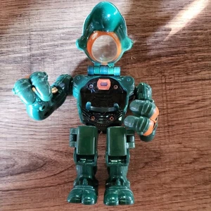 Vintage 1996 Teenage Mutant Ninja Turtles Michelangelo Muta Force Mech Suit - Bild 1 von 3