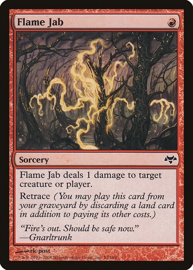 Flame Jab 53 LP Normal Eventide MTG EN - Image 1 of 1