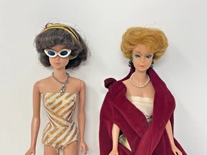1960's Mattel Fashion Queen Midge & Bubble Cut Midge Green Ears - Bild 1 von 13