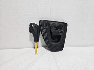 ✅ 06-13 BMW E90 E92 E93 328i Gear Shifter Selecting Lever Trim Boot Cover OEM - Picture 1 of 20