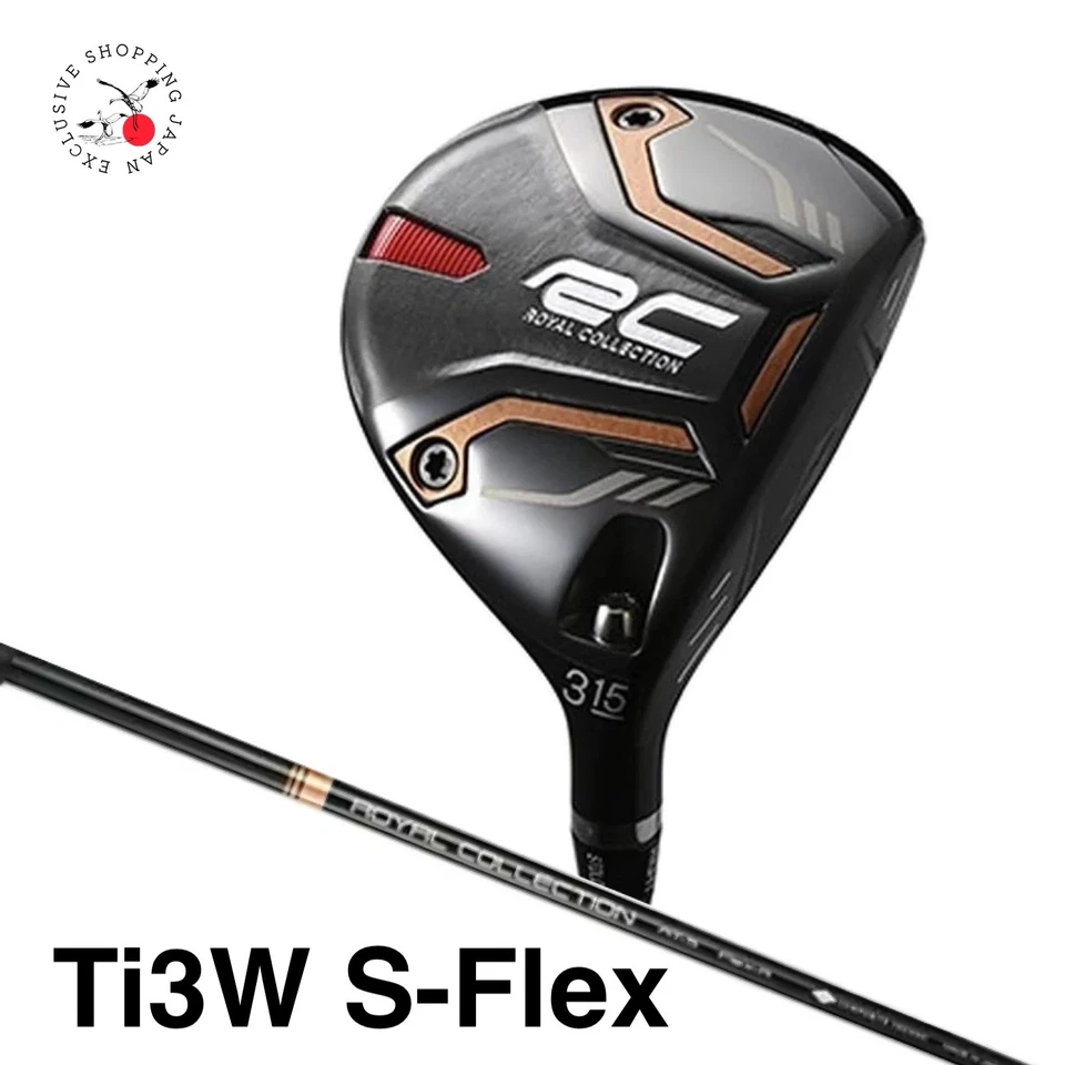 ROYAL COLLECTION AM-X Fairway Wood Ti3W S-Flex Composite Techno AT-5 Graphite - Image 1 of 4