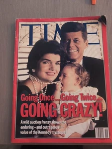May 1996 Time Magazine John and Jackie Kennedy with Baby Caroline - Picture 1 of 4