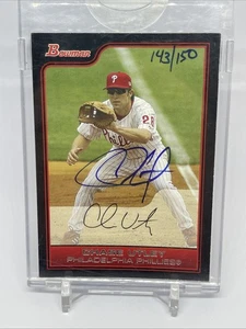 2006 Bowman Originals Buyback Auto #170 Chase Utley Autograph 143/150 - Picture 1 of 3