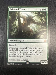 Magic the Gathering Primeval Titan Iconic Masters Regular 183/249 NM JL - Picture 1 of 10