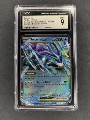 Suicune ex 010/034 Trading Card Game Classic Holo - Image 1 of 2