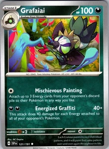 Grafaiai Uncommon SV08: Surging Sparks 121/191 NM - Picture 1 of 1
