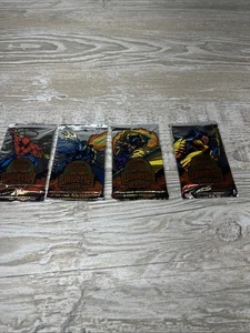 1994 Set 4 confezioni carte sigillate diff MARVEL UNIVERSE Marvel Comics FLEER CM3607 - Foto 1 di 8