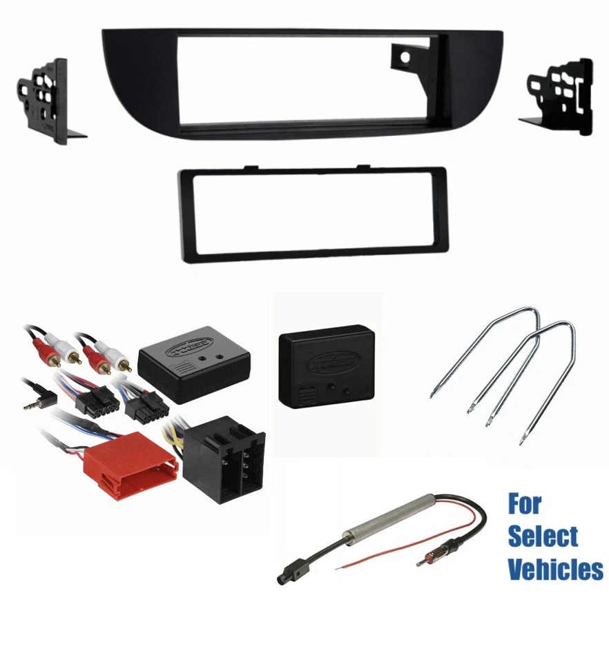 Kit de arnés de cables de instalación de radio estéreo para automóvil para Fiat 500 2012-2015 con dirección Foto 1 de 1