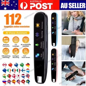 Translation Pen Smart Scan Text Reading Pen 112 Voice Language Translator Device - Picture 1 of 16