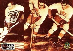 1991-92 Pro Set French #338 Charlie Conacher, Harvey Jackson, Joe Primeau - Picture 1 of 1