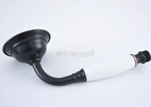 Oil Rubbed Bronze Bathroom Shower Hand Spray Ceramic Handheld Shower Head ahh064 - Picture 1 of 7