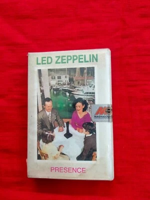Led Zeppelin Presence RARE orig Cassette tape INDIA indian Clamshell 1993 - Image 1 of 4
