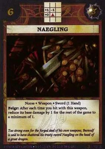 ANACHRONISM PROMO Naegling P13 gem mint condition - Picture 1 of 1