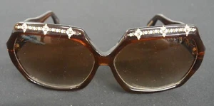 ULTRA DESIGNS BY BRANDY Vintage “Sultry” Retro Sunglasses British Handmade - Picture 1 of 7