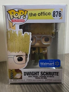 Funko POP! ~ Das Büro ~ Dwight Schrute 876 Walmart exkl. ~ mit weichem Schutz - Bild 1 von 6