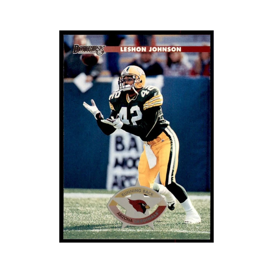 LeShon Johnson 1996 Donruss #188 Football Cards Football Card NM - Image 1 of 3