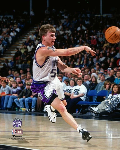 Jason Williams Sacramento Kings Hardwood Classics Unsigned No Look Pass Photo Cover