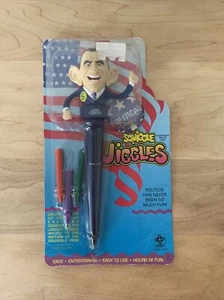 SET PENNA POLITICA SQUIGGLE JIGGLES ROSS PEROT VINTAGE 1993 NUOVO CON SCATOLA - Foto 1 di 3