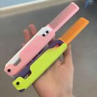 Plastic 3D Gravity Comb 3D Printing Small Carrot Comb  Teens