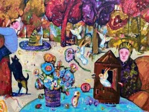 A Giverny Antonio Possenti Opera Quadro Espressionismo Serigrafia su Carta 90x70 - Imagen 1 de 1