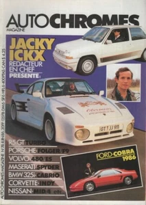 AUTO CHROM MAGAZIN 74 R5 GT TURBO PORSCHE 911 FOLGER 325i CAB MASERATI BI SPY - Bild 1 von 2