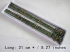 8.27 inches / 100% natural color jade two pairs of chopsticks.Kirin station