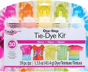 Tulipán - CORBATA HÁGALO USTED MISMO - NEÓN Kit de tinte de un paso en neón - tinte para ropa en neón - Imagen 1 de 5