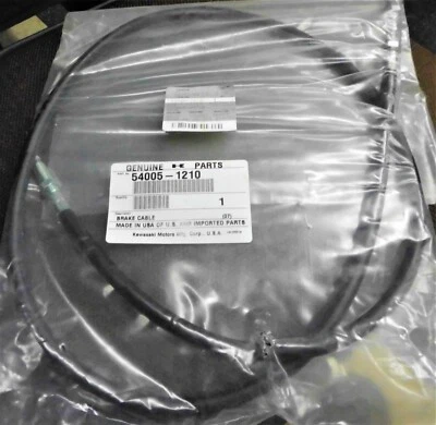 Cabo de freio de estacionamento traseiro (metade traseira) Kawasaki Mule 3010 P/N 54005-1210 - Imagem 1 de 2