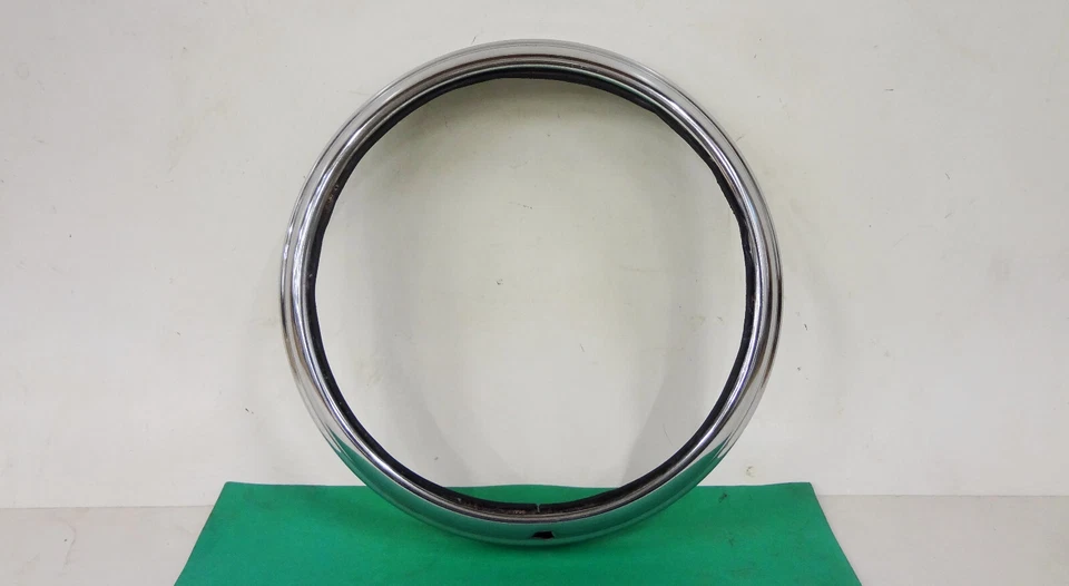 1941 Pontiac Headlight Bezel Trim Ring Rim Door Deluxe Custm Streamliner Torpedo - Image 1 of 4