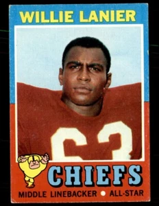 1971 Topps #114 Willie Lanier EX - Picture 1 of 2